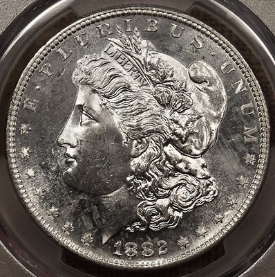 1882-S Morgan dollar, PCGS MS64, flashy blast white DKRCs DOLLAR DEAL WEDNESDAY! | eBay