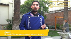 El Inspector Javert es el antagonista de Los Miserables, ya que tiene que atrapar a Jean Valjean. Rolando Valderrama es el encargado de darle vida al personaje. Más información en http://musical.uahurtado.cl/ | Universidad Alberto Hurtado