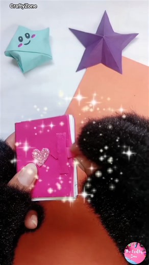 Easy Mini Notebook diy with paper. #easy #diy #trendingshorts #shorts #viral #mini #craft #foryou