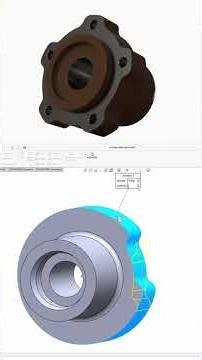 185 Rear Differential Shaft #solidworks @needful3d