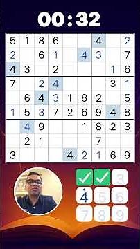 Speed Challenge - Solving amongst the Top 1% of all Sudoku Players. #sudoku #relaxation #education