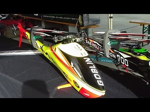 DEREK TEO FLY THE NEW SAB GOBLIN COMET SPEED RC MODEL HELICOPTER