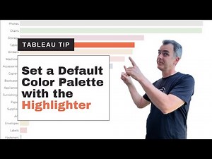 #Tableau - Set a Default Color Palette