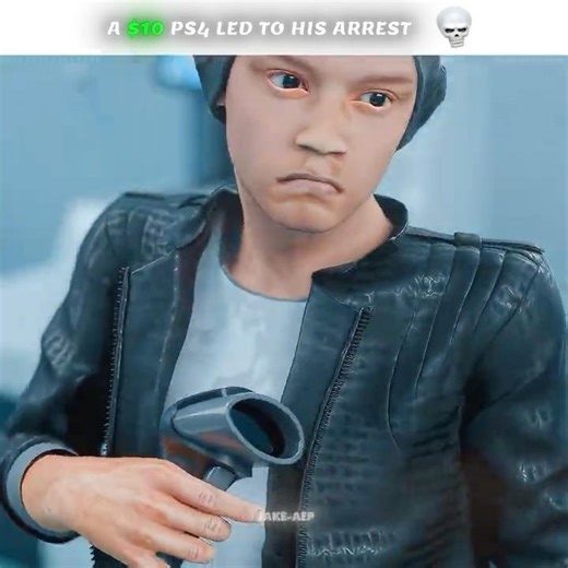 A $10 PS4 Led to His Arrest 🚔 #shorts #fyp #viralvideo #edit #trollface #animation