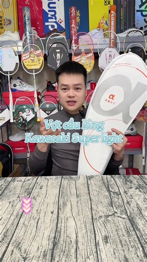 Vợt Cầu Lông, Kawasaki SUPER LIGHT ALPHA chính hãng kawasaki. #shopthethao #votcaulong #caulong #votcaulongkawasaki #kawasakisuperlightalpha