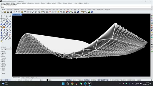 超级详细rhino＋grasshopper网架制作教程. RH＋GH 超级详细网架结构建模教程
