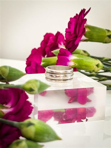 Vintage Italian Sterling Silver Ring Size - Etsy Australia