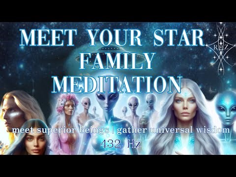 Aliens & Superior Beings Communication | Guided Meditation For Starseeds & Lightworkers 432 Hz 🙏🏼🌟