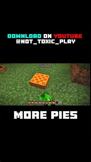 ⬆️ download ⬆️ Pie Addon MCPE 1.26+ 🥧 New Food Expansion for Minecraft Bedrock #minecraft #gaming