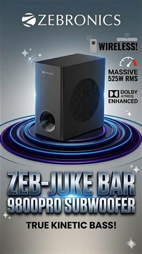 Zeb-Juke Bar 9800 Pro Sub