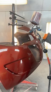 1.1K views · 26 reactions | Spraying the base on this 3 Stage paint 喝#EP3AutoBodyRepair #carpaint #carrepair #chevy #cardetailing #car #cargram | EP3 Auto Body Repair | Facebook
