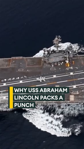 Meet USS Abraham Lincoln, the carrier strike group that's been projecting power at sea since day one💥 ⚓️Here's how it was built, what it can do, and why it matters... | Forces News