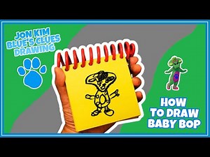 Jon Kim Blue's Clues Drawing - How To Draw Baby Bop