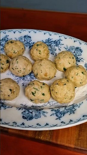 Zsemlegombóc receptje 😋 #shorts #asmr #recipe