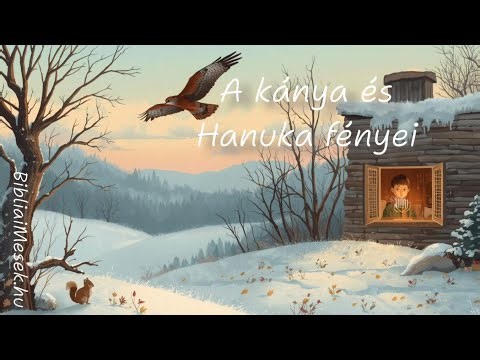 Vörös kánya és Hánuka fényei 🕎🦅 | Esti mese, altatódal gyerekeknek, felnőtteknek | ‪@BibliaiMesek‬