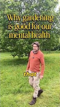 Why gardening is good for our mental health. #gardening #wellbeing