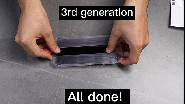 TORRAS Snapiel for iPhone 14 Pro Screen Protector [FoolProof Installation] Full Coverage Clear Tempered Glass for iPhone 14 Pro 6.1", 2-Pack