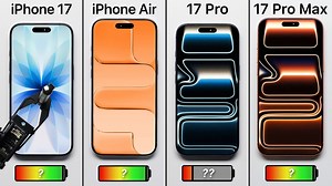 iPhone 17 Series ULTIMATE Battery Test! (17 | Air | Pro | Pro Max)