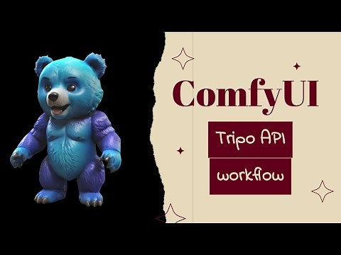Tripo API Workflow for ComfyUI