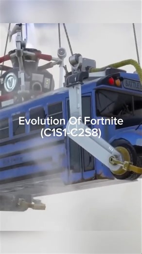 Evolution Of Fortnite (C1S1-C2S8) #fortnite #evolution #shorts