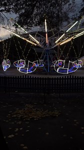 See the Flyers like never before! Also- tonight is our first PROMO NIGHT of Joy Through the Grove!!!! Enjoy $1 Hot Dogs while supplies last as you drive through the lights. 🎄🎄 | Knoebels Amusement Resort