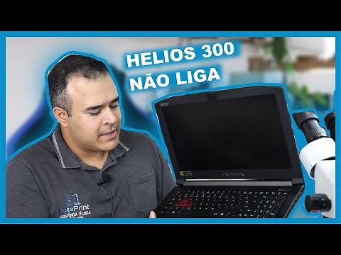 NOTEBOOK ACER PREDATOR HELIOS 300 NÃO LIGA - REPARO