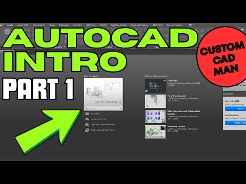 AutoCAD 2D Basics for Beginners | Part 1 Starter Guide