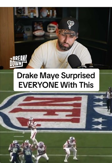 It wasn’t ALL bad for Drake Maye in the Super Bowl. This was the throw of the game & not sure how he fit it in there. He has all the tools in the world to be great. Full Breakdown on Patreon and YouTube Members Page. #drakemaye #patriots #superbowl #qb #nfl