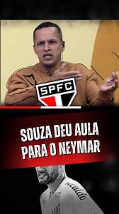 299K views · 9.5K reactions | Souza deu essa aula para o Neymar e atual geração de jogadores! | Sou Tricolor | Facebook