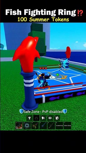 New Fish Slap Fighting Ring In Blox Fruits