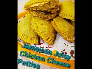Jamaican Chicken Patty Recipe #cheesepatty#toyaskitchen