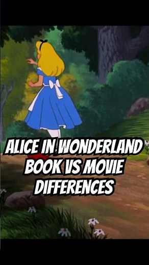 Huge Difference In Book Vs Movie Alice In Wonderland