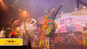 Multiculti Suriname op het Carifesta podium in Barbados. Een fragment: | Starnieuws Suriname