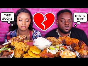 HE IS DONE! (HAITIAN FOOD MUKBANG) QUEEN BEAST & BEAST MODE