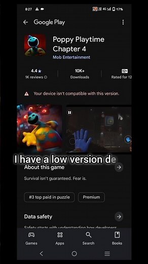 how to download poppy playtime chapter 4 in mobile | poppy playtime chapter 4 download android #1