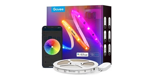 Save 30% on Govee's 32.8-foot roll of Smart RGBIC LED Strip Light in return to low of $35