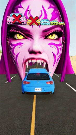 Big vs Small Cars vs Mira Demon! Epic Crash Challenge in BeamNG.drive 🚗💥