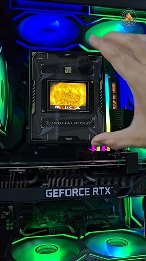 #shorts CPU Air Cooling Thermalright Burst Assassin 120 Vision ‪@POUNDREVIEW‬