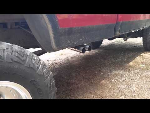 1985 ford f150 2.5" true dual super 10 idle & rev