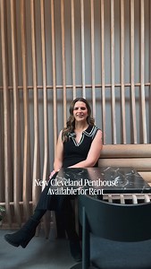 Luxury Penthouse for Rent ✨ In the heart of Cleveland’s vibrant Tremont neighborhood. This spacious 3-bed, 3.5-bath penthouse-sized residence offers 2,397 sq ft of refined living space with modern finishes, panoramic views, and insane amenities! @tiger.pulse Available now — reach out to schedule a tour! 😍 | Cleveland Vibes