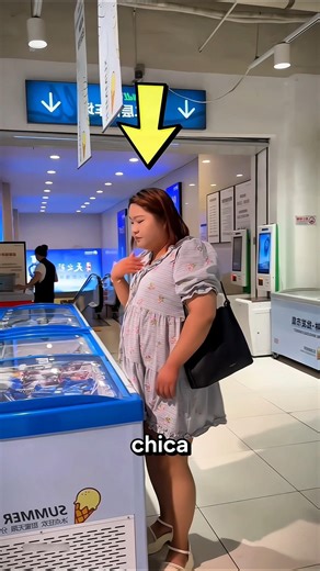 She ate an ice cream without looking at the price… and regretted it 😳🍦 #shorts