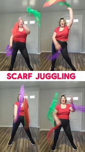 33K views · 305 reactions | Juggling with scarves ✨️ #danceexercise #fitmom #dancefitness ##scarfjuggling | Jessica Broschart | Facebook