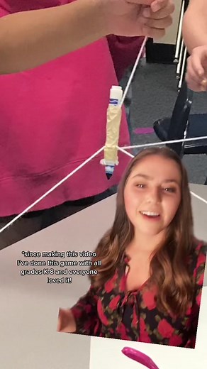 Fun Marker Challenge Game for Elementary Classroom