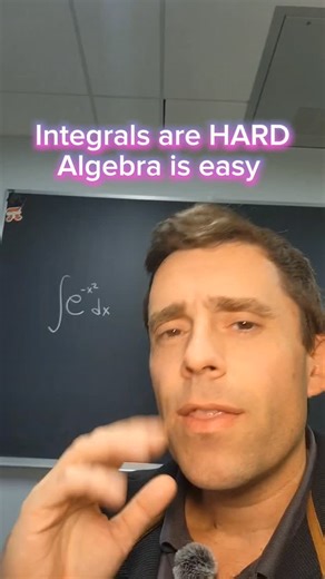40K views · 61 comments | Integrals are HARD no matter what anyone tells you, and that's a theorem! (a theorem of Liouville) In fact 100% of integrals are impossible via elementary functions #math #calculus #integrals #antiderivative | Mathandcobb - Videos about Math and Academia | Facebook