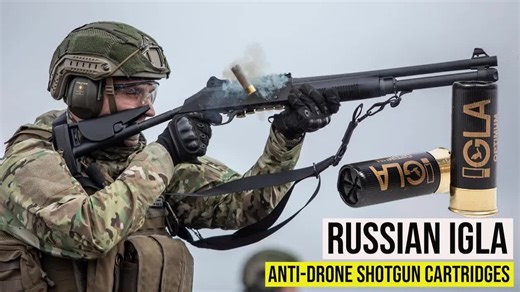 俄罗斯新一代12Gauge反无人机霰弹弹药测试视频