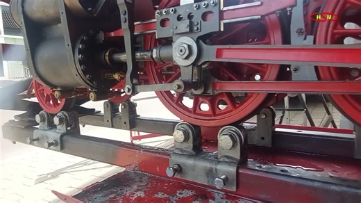 德国火车迷测试 安装 试启动7¼ 英寸内燃机车模型