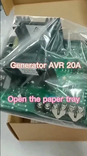 Generator GAVR 20A Generator Universal Automatic Voltage Regulator Brushless AVR GAVR-20A.