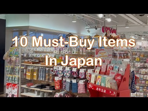 Top 10 Must-Buy Items to Check Out When Coming to Japan | Shopping Guide in Japan