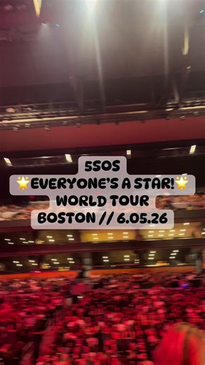 5 Seconds of Summer Everyone’s A Star Tour Boston June 5 2026