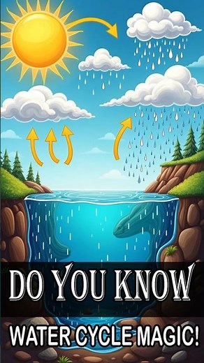 🌞💧 How Does Rain Form? | Evaporation, Condensation & Precipitation 🌈
